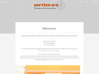 service-4-u.at Webseite Vorschau