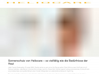 heliocare.at Webseite Vorschau
