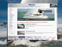 sailing-center.at Webseite Vorschau