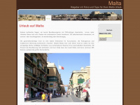 malta-urlaub.at Webseite Vorschau