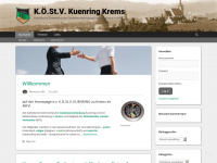 kuenring.at Webseite Vorschau