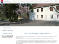 gemeinde-lackenbach.at Webseite Vorschau