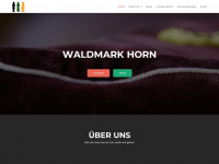 waldmark.at Webseite Vorschau