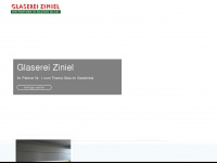 glaserei-ziniel.at Webseite Vorschau