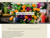 blumen-4jahreszeiten.at Webseite Vorschau