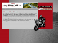 bikerswelcome.at Webseite Vorschau