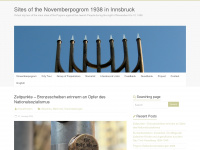 novemberpogrom1938.at Webseite Vorschau