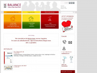 balance.at Webseite Vorschau