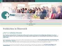 freikirchen.at Webseite Vorschau