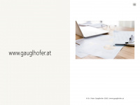 gauglhofer.at Webseite Vorschau