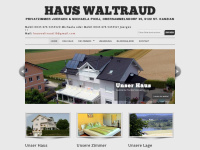 haus-waltraud.at Webseite Vorschau
