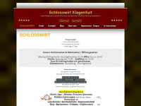 schlosswirt-klagenfurt.at Webseite Vorschau