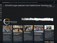 europagymnasium.at Webseite Vorschau