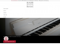 klaviere-menzel.at Webseite Vorschau