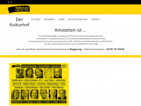 kulturhof.at Webseite Vorschau