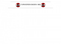 turnvereinbaden1862.at Webseite Vorschau