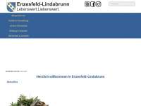 enzesfeld-lindabrunn.at Webseite Vorschau