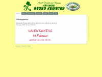 kemeter-blumen.at Webseite Vorschau
