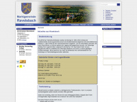 ravelsbach.at Webseite Vorschau