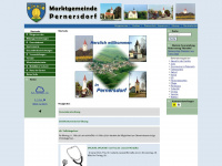pernersdorf.at Webseite Vorschau