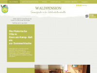 waldpension-gars.at Webseite Vorschau