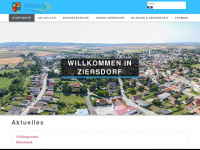 ziersdorf.at Webseite Vorschau