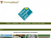 krummnussbaum.at Webseite Vorschau