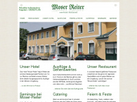 hotelmoser.at Webseite Vorschau