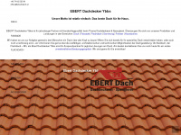 ebertdach.at Webseite Vorschau