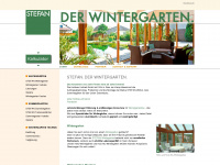 wintergarten-stefan.at Webseite Vorschau