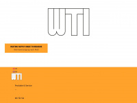wti.at Webseite Vorschau