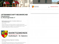 grafenbach.at Webseite Vorschau