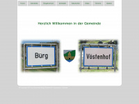 buerg-voestenhof.at Webseite Vorschau