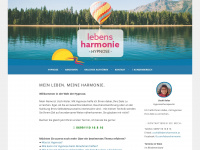 lebensharmonie.at Webseite Vorschau