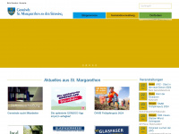 sankt-margarethen.at Webseite Vorschau