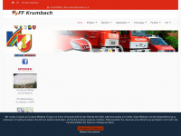 ff-krumbach.at Webseite Vorschau