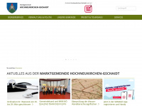 hochneukirchen-gschaidt.at Webseite Vorschau