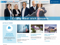 eca-schreiner-stiefler.at Webseite Vorschau