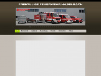 feuerwehr-haselbach.at Webseite Vorschau