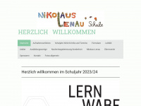 nikolaus-lenau-schule.at Webseite Vorschau