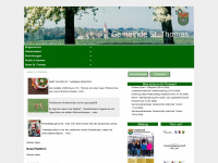 sankt-thomas.at Webseite Vorschau
