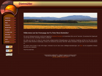 dietmueller.at Webseite Vorschau