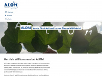 alom.at Webseite Vorschau