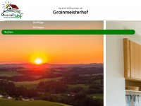 grainmeister.at Webseite Vorschau