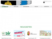 mehrnbach.at Webseite Vorschau