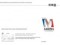 sankt-martin.at Webseite Vorschau