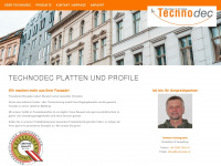 technodec.at Webseite Vorschau