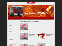 ff-wolfern.at Webseite Vorschau