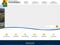 puchenau.at Webseite Vorschau