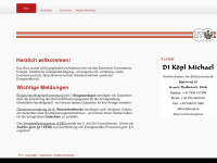 koepl.at Webseite Vorschau